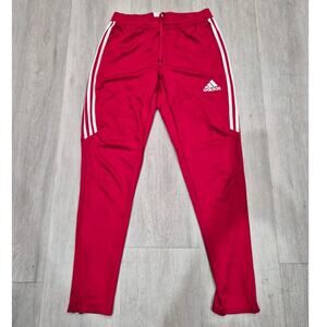 Adidas Red Track Pants Size Medium